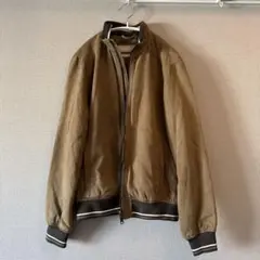 ZARA MAN ブラウン ジップアップジャケット