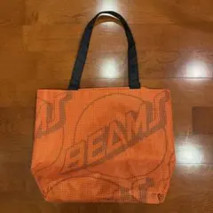 BEAMS 防水トート オレンジレンジ