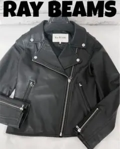 Ray BEAMS レイビームス ライダースジャケット レディース