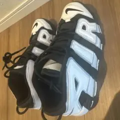 NIKE Air More Uptempo ブラック ホワイト