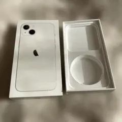 iPhone 13 空箱 スターライト ホワイト 本体なし
