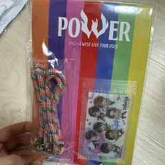 WEST. LIVEツアー2023 POWER スマホストラップ