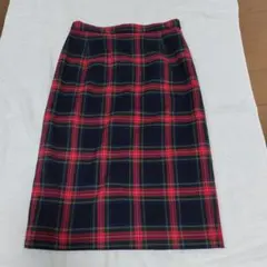 チェック柄 タイトスカート XSサイズ