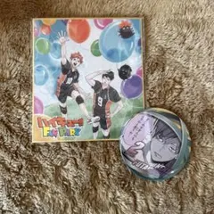 ハイキュー ファンパーク 色紙 缶バッチ セット 集英社 FAN PARK