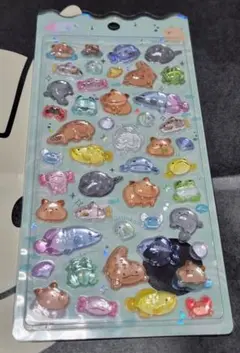 【正規品】新品未使用　クーリア　ボンボンドロップシール　水族館限定　水辺の生き物