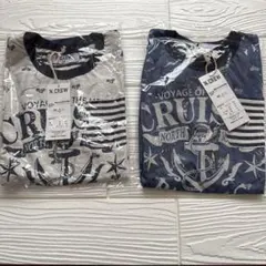 新品未使用140cm男の子Tシャツ２枚セット