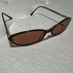 Emporio Armani ラウンドサングラス ピンク - メルカリ