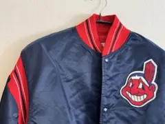 USA製 インディアンズ スタジャン サイズL スターター社製 STARTER
