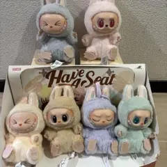 正規品】ラブブ ハブアシート 6体セット クリアケース付き - メルカリ