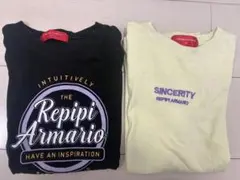 repipi armario XSサイズ　Tシャツ2枚セットのサムネイル