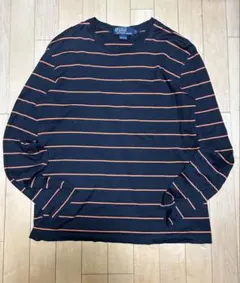 90s ラルフローレン ボーダーロンt カットソー