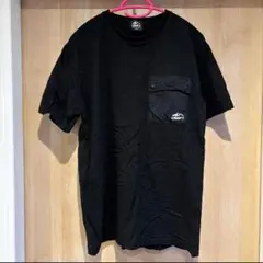 ＣＡＭＰ７ 半袖Ｔシャツ 黒色 Ｌサイズ バックプリント