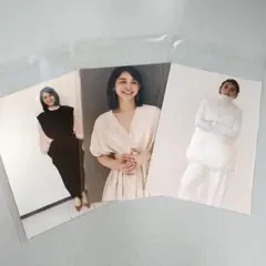 石田ゆり子写真★3枚セット