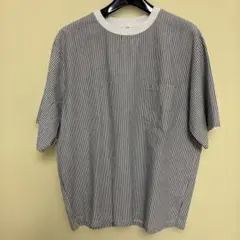 Sonny Label ストライプ柄 半袖Tシャツ