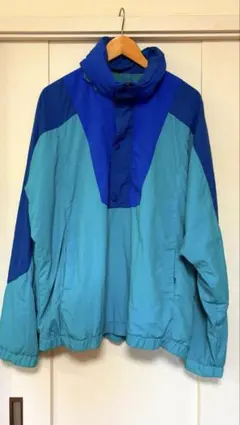 黒タグ！Eddie Bauerフード付きナイロンジャケット XL