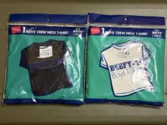 ヘインズ ビィーフィーボーイズ beefy boys 絶版 未開封品 白黒セットのサムネイル