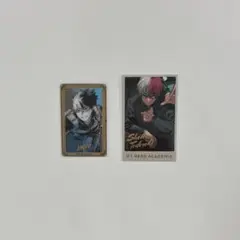 ヒロアカ展 轟焦凍 箔押しクリアカード メモリアルコレクション