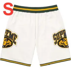Supreme Studded Basketball Short White S