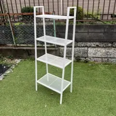 【横浜市磯子区手渡し】イケア　レールベリ　4段 メッシュシェルフ ラック 収納棚のサムネイル