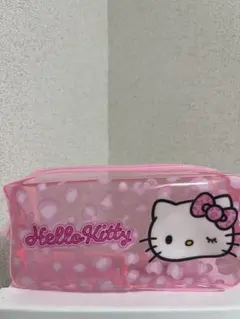 Hello Kitty レオパード柄ポーチ