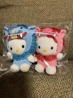 ハローキティ　シーサー沖縄限定マスコットキーホルダーさらに、最終お値下げ中です。