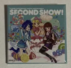 アイカツ！ ジャケバッジ second show! いちご あおい 蘭 ソレイユ