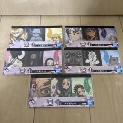 鬼滅の刃 メモ帳セット 竈門炭治郎 我妻善逸 嘴平伊之助 竈門ねずこ 宇髄天元