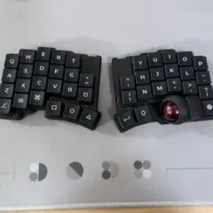 自作キーボード トラックボール付 組立て済みセット Keyball44互換