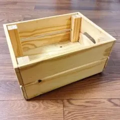 【 IKEA 】 木箱　イケア　収納　小物入れ　 おもちゃ箱　 ウッドボックス