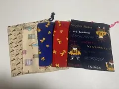 ひ*ん様 【新品】ハンドメイド　巾着袋　給食袋　セット