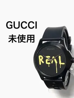 付属品有】 GUCCI グッチ 126.4 REAL ブラック メンズ腕時計 - メルカリ