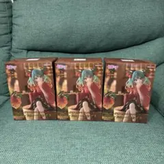 初音ミク ぬーどるストッパーフィギュア ほおずき 3個セット まとめ売り