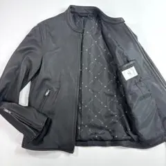 tk.TAKEO KIKUCHI シングル ライダース ジャケット ラムレザー