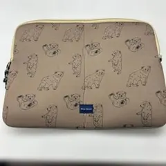 Bleu Bleuet クマ柄 ノートPCケース