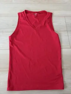 DUARIG ノースリーブシャツ レッド Mサイズのサムネイル