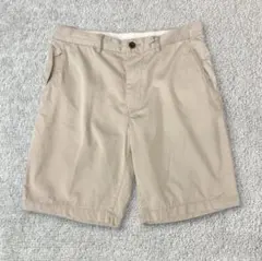 グローバルワーク　ハーフパンツ　ショート　ベージュ系　チノパン　Mサイズのサムネイル