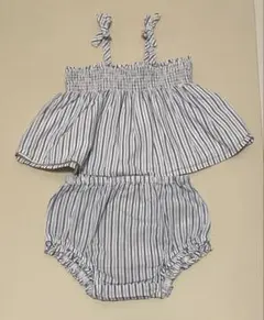 BabyGAP ベビーストライプ柄 セットアップ 6-12ヶ月のサムネイル