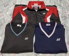 ヨネックス　テニスウェアセット（ジャケット・トレーナー2点）