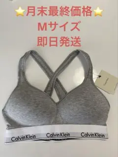 ☆9月末までの最終価格☆ Calvin Kleinブラ　グレー