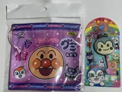 アンパンマングミ　ミニ巾着　アンパンマンチョコ　コキンちゃん