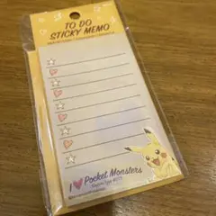 ポケモン　ピカチュウ　TO DO ふせん　メモ