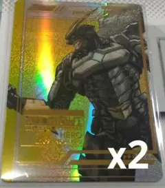 ヒロアカ原画展　チケット入場特典 コレクションカード　オールマイト 2枚