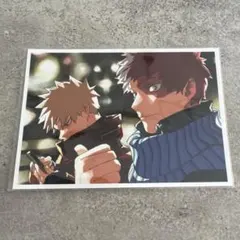 僕のヒーローアカデミア 原画展 福岡限定 ブロマイド 爆豪勝己 轟焦凍
