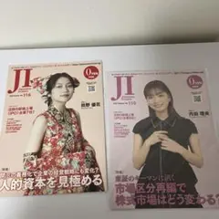 内田理央　田野優花　投資マガジン　ジャパニーズインベスター
