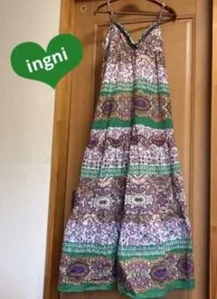 お値下げしました　美品　INGNI ロングワンピース