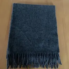 Burberrys 100% カシミヤ マフラー ダークグレー