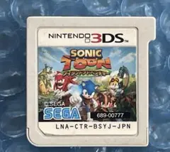 2o動作確認済み‼️3DS ソニックトゥーン アイランドアドベンチャー