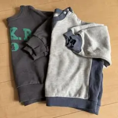 マーキーズ　長袖トレーナー 2点セット グレー系
