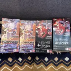 ワンピースカードゲーム 決戦の刻テープ付き1BOX エッグヘッドテプカ