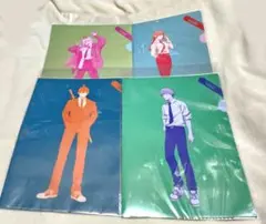 TSUTAYA限定　チェンソーマン　アニメ原画　描き下ろしクリアファイル　4枚